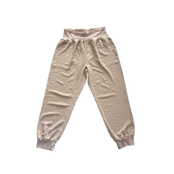 Nikki Lund XL Camel Modal Joggers $125 Retail USA Made Lounge Pants NWOT - Picture 2 of 8